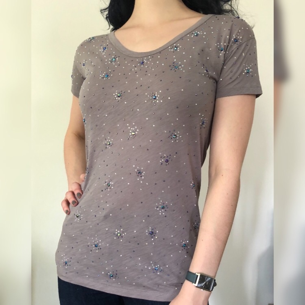 JCREW sparkle tee✨
